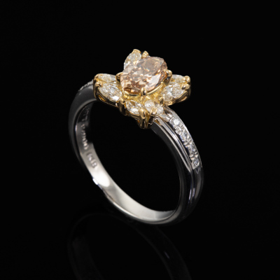 1.23ct Fancy Diamond Dress Ring - 5
