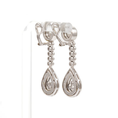 1.24ct Diamond Drop Earrings - 4