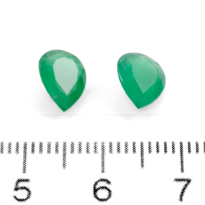 2.68ct Loose Pair of Zambian Emeralds - 3