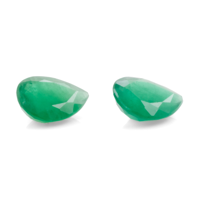 2.68ct Loose Pair of Zambian Emeralds - 6