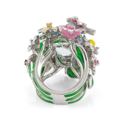 Christian Dior Diorette Garden Ring - 5