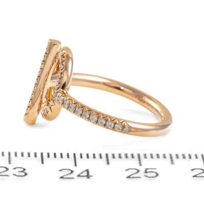 Hermes Echappee Diamond Ring - 3