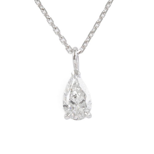 1.00ct Diamond Solitaire Pendant GIA E