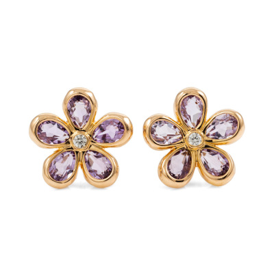 Tiffany & Co. Garden Flower Earrings