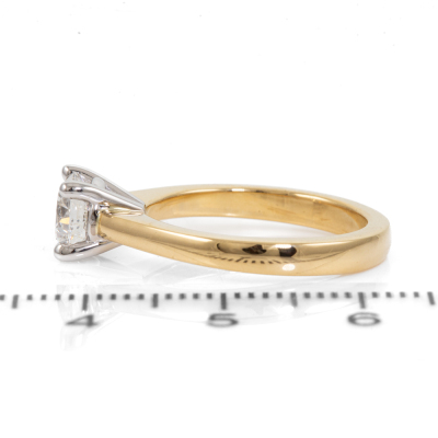 1.00ct Diamond Solitaire Ring GIA E SI2 - 4