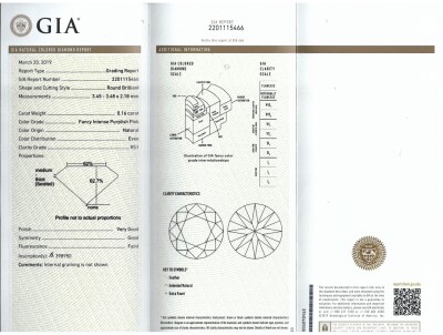 0.16ct Argyle Diamond 4PP VS1 - 6