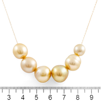 8.6 - 12.7mm South Sea Pearl Necklace - 2