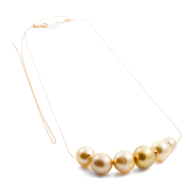 8.6 - 12.7mm South Sea Pearl Necklace - 5