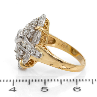 1.15ct Diamond Dress Ring - 3