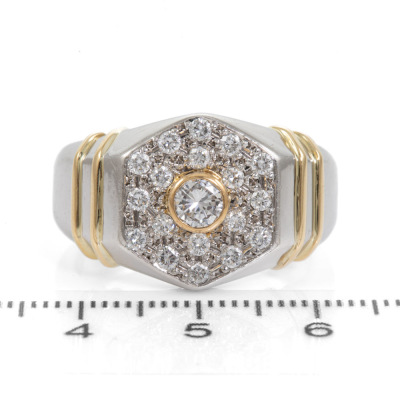 0.80ct Diamond Mens Ring - 2