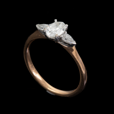 0.50ct Centre Diamond Ring GIA G SI2 - 6