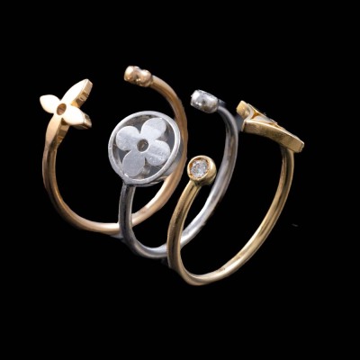 Louis Vuitton Idylle Blossom Ring Set - 7