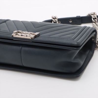 Chanel Boy Chanel Lambskin Bag - 6