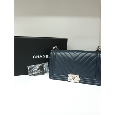 Chanel Boy Chanel Lambskin Bag - 13