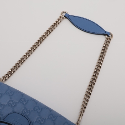 Gucci Guccissima Medium Emily Chain Bag - 7