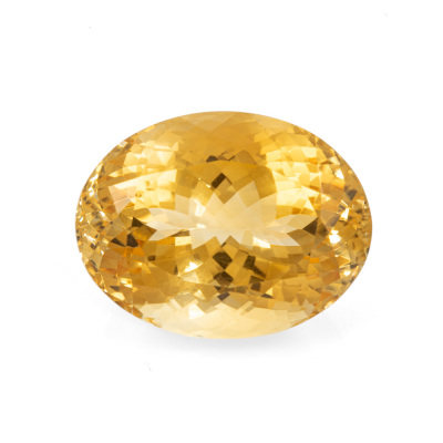 48.50ct Loose Oval Citrine