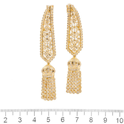 1.50ct Diamond Drop Earrings - 2