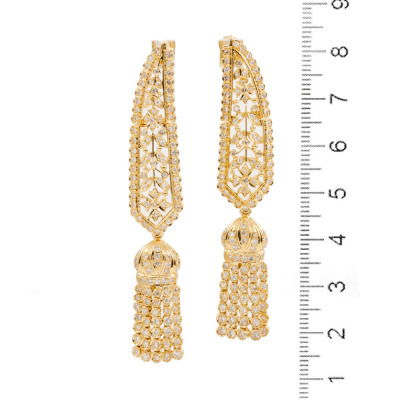 1.50ct Diamond Drop Earrings - 3