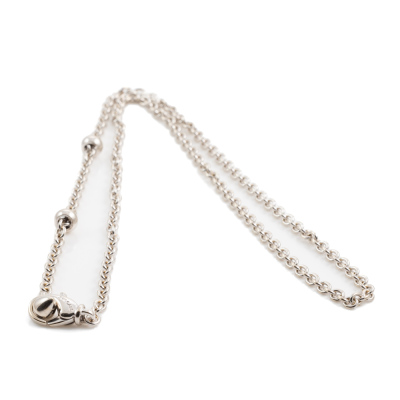 Bvlgari 18ct White Gold Chain Necklace - 5