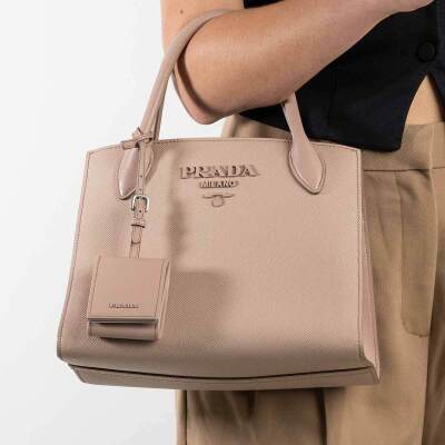 Prada Small Monochrome Bag - 7