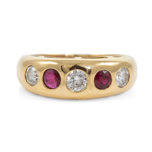 Ruby and Diamond Ring