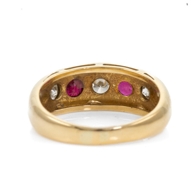 Ruby and Diamond Ring - 4