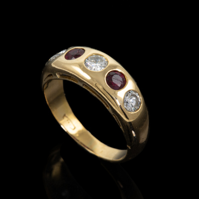 Ruby and Diamond Ring - 5