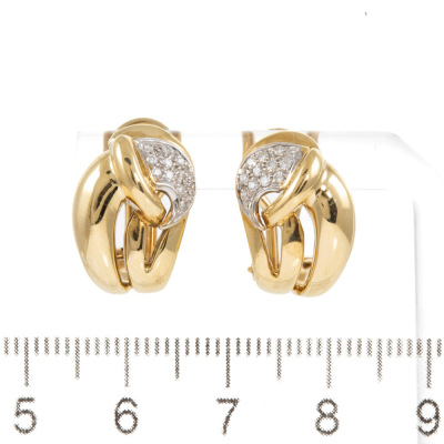 Diamond Clip-on Earrings - 2
