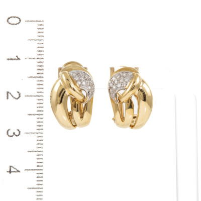 Diamond Clip-on Earrings - 3
