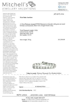 1.42ct Diamond Bracelet - 4