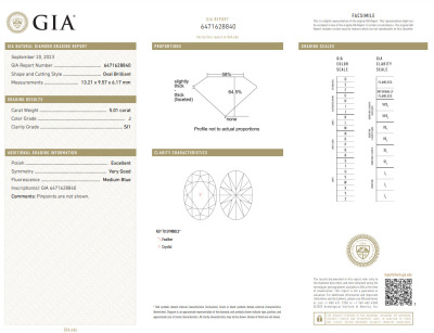 5.01ct Loose Diamond GIA J SI1 - 2