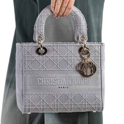 Christian Dior Medium Lady D-Lite Bag - 6