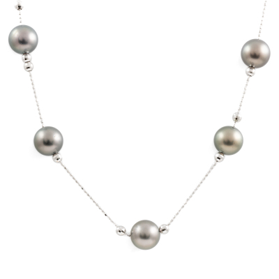 9.4mm Tahitian Pearl Necklace - 2