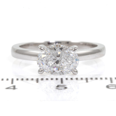 1.51ct Diamond Solitaire Ring GIA D SI2 - 2