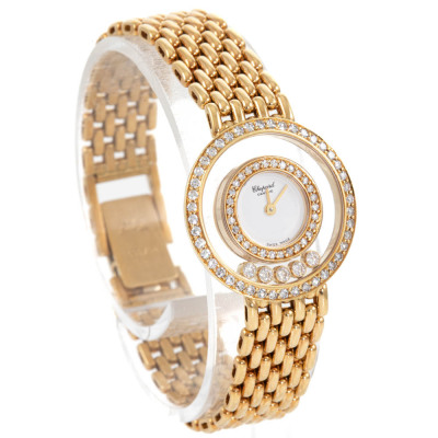 Chopard Happy Diamonds Gold Watch - 2