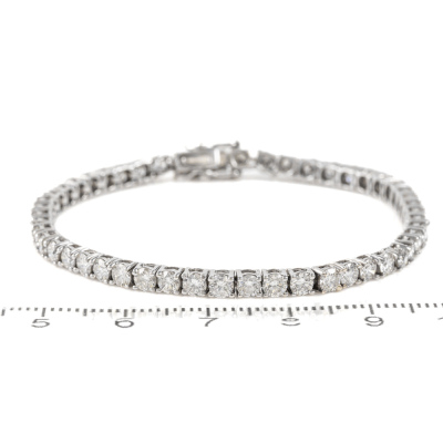 5.00ct Diamond Tennis Bracelet - 2