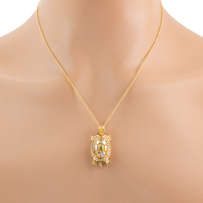 Turtle Diamond Pendant - 5