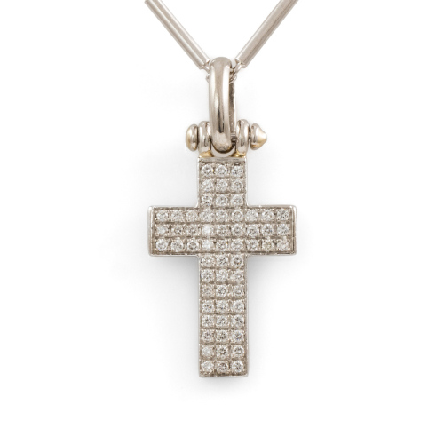 0.50ct Diamond Cross Pendant