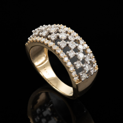 1.00ct Diamond Dress Ring - 5