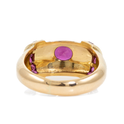 0.70ct Ruby Gold Ring - 4