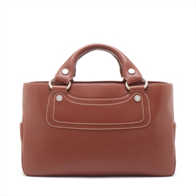 Celine Vintage Leather Handbag - 2