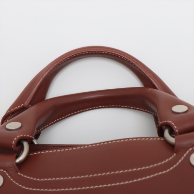 Celine Vintage Leather Handbag - 9
