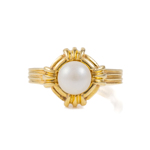 Tiffany & Co. Akoya Pearl Ring