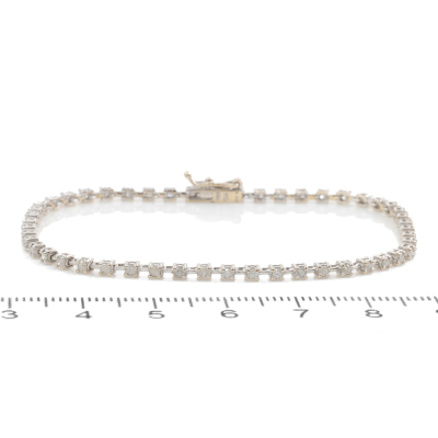 1.00ct Diamond Tennis Bracelet - 2