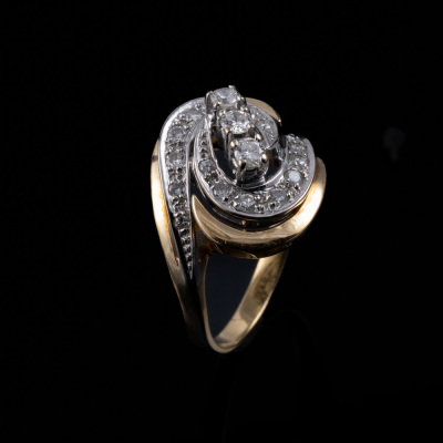 0.40ct Diamond Dress Ring - 5