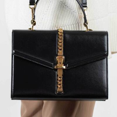 Gucci Sylvie 1969 2way Leather Bag - 4