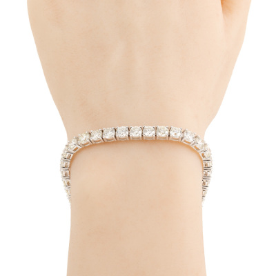 14.59ct Diamond Tennis Bracelet - 6
