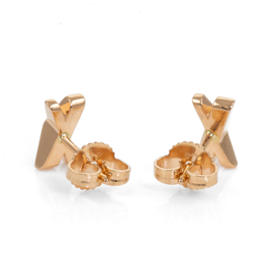 Tiffany & Co. Atlas X Diamond Earrings - 5