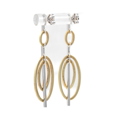 14ct Gold Drop Earrings 6.4g - 4