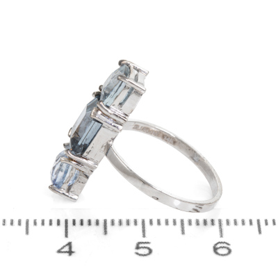 Ceylon Sapphire and Spinel Ring - 3